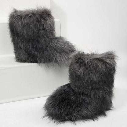 Fluffy Stylish Boots (W)