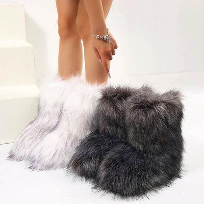 Fluffy Stylish Boots (W)