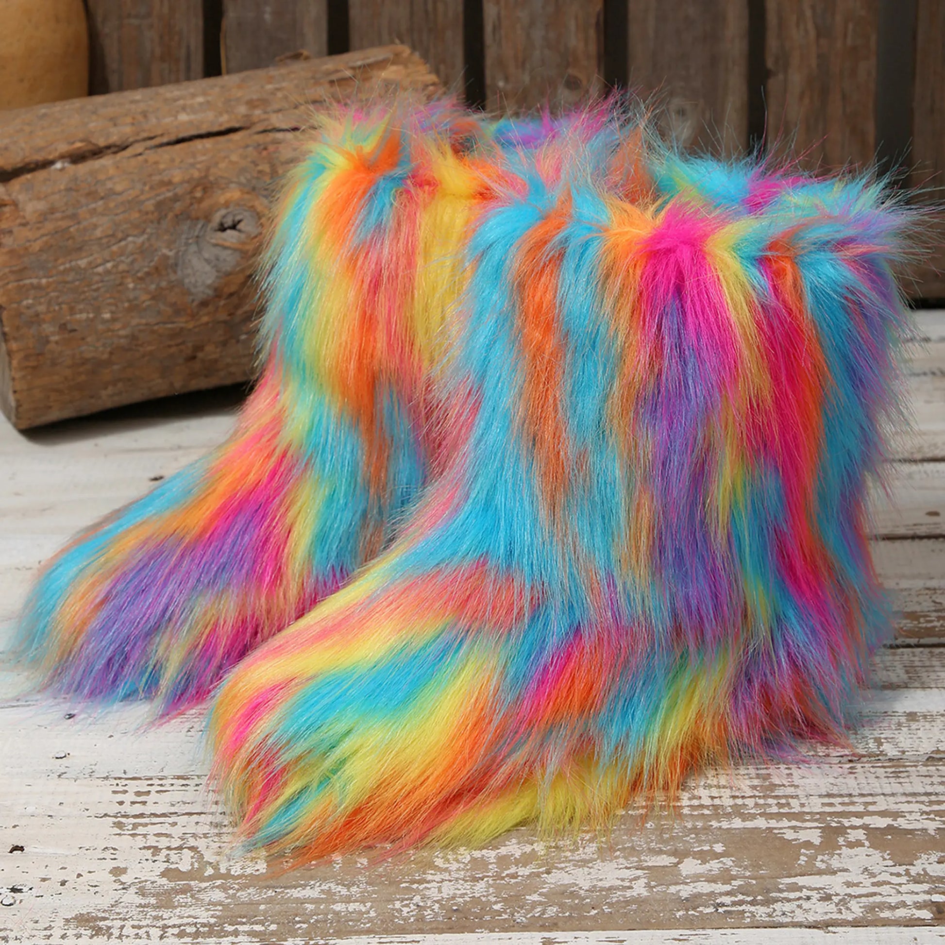Fluffy Stylish Boots (W)