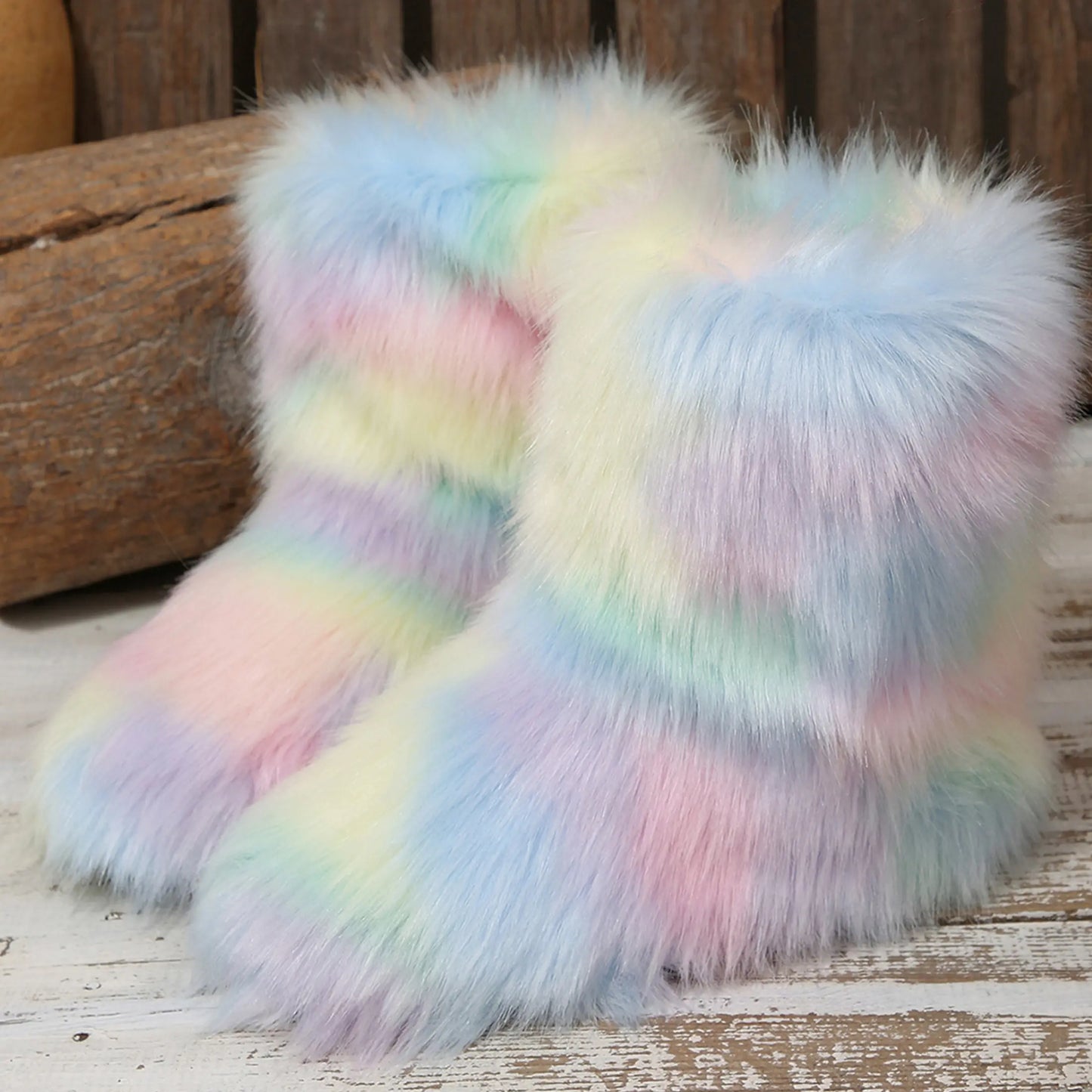 Fluffy Stylish Boots (W)