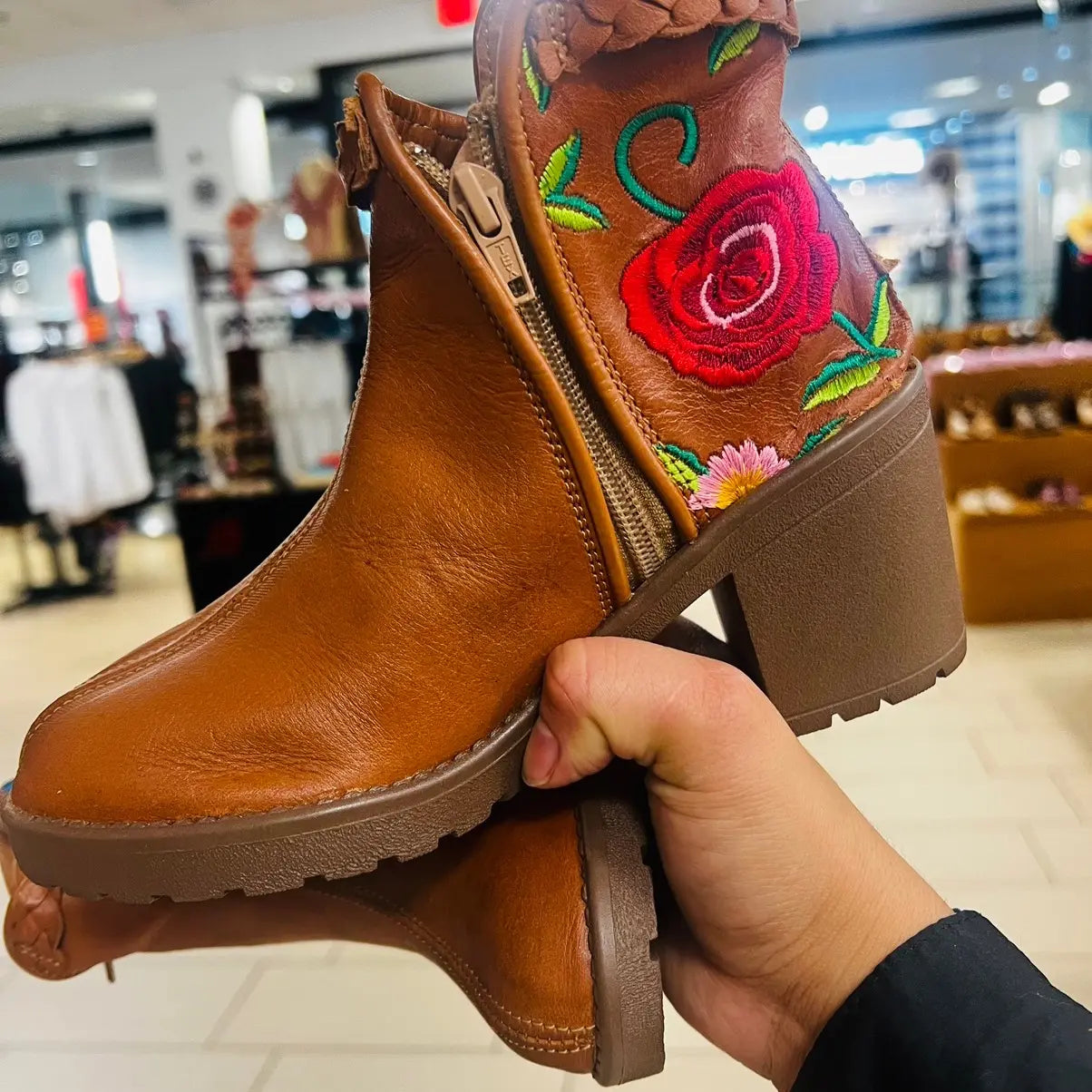 Mexican Boots Embroidery Boots Boho Boots