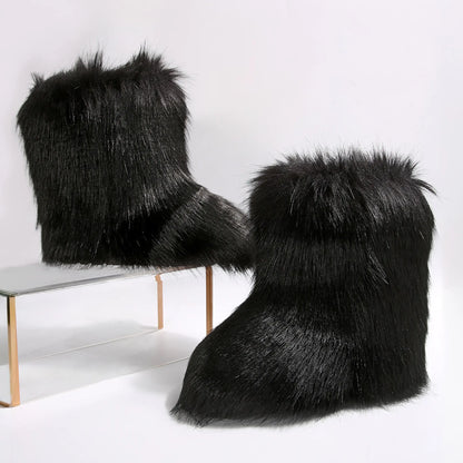 Fluffy Stylish Boots (W)