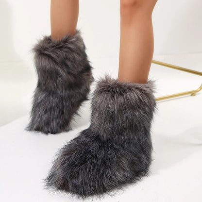 Fluffy Stylish Boots (W)