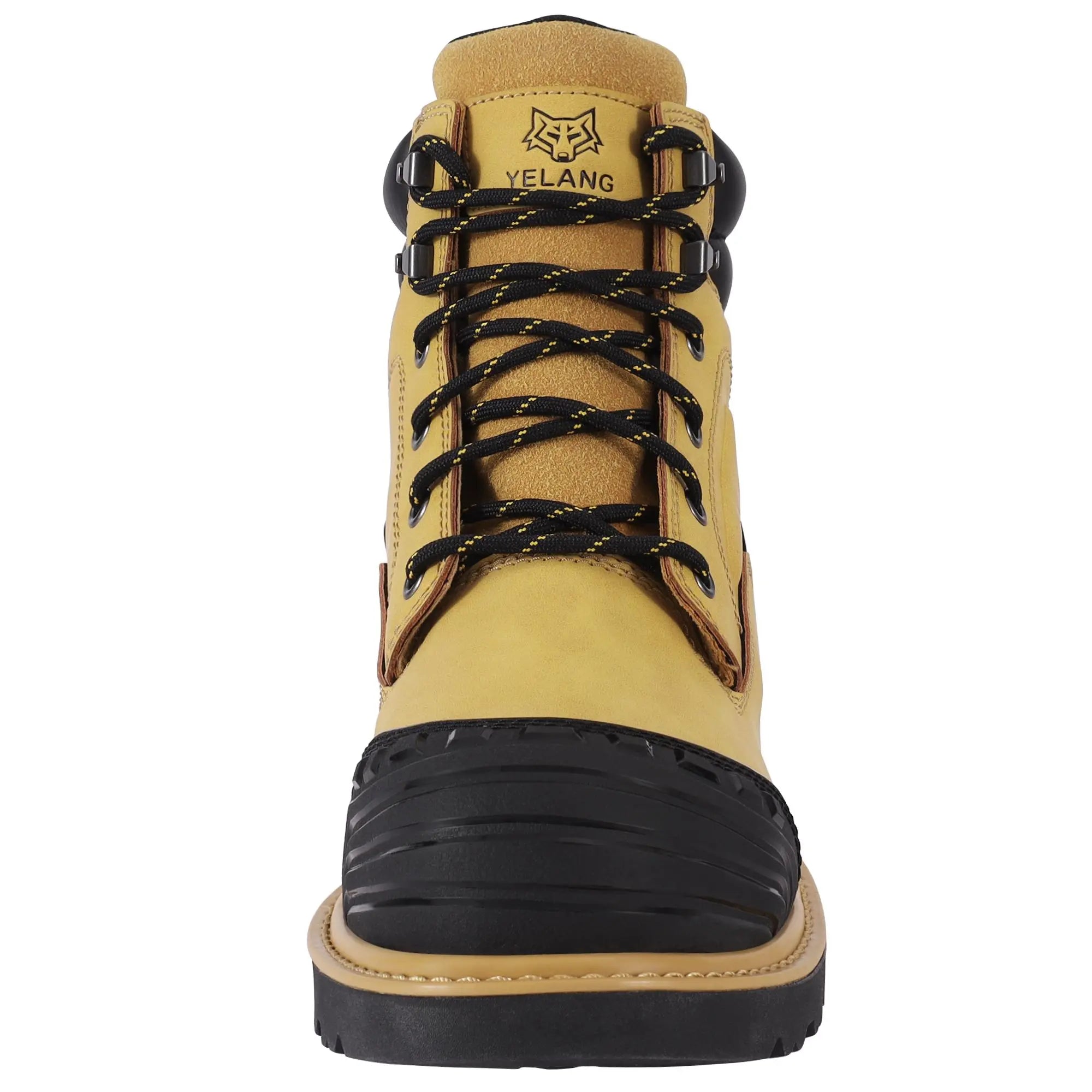 Men'S Safety Shoes Steel Toe Work Boots Non Slip Comfortable Leather Boots Puncture-Proof Outdoor Breathable Mens Work Shoes Footwear Men Walking Shoes