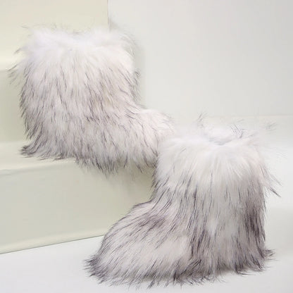 Fluffy Stylish Boots (W)
