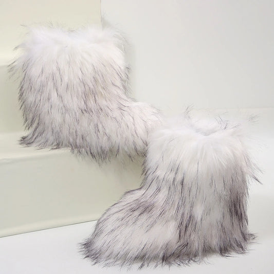 Fluffy Stylish Boots (W)