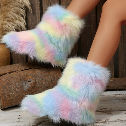 Fluffy Stylish Boots (W)