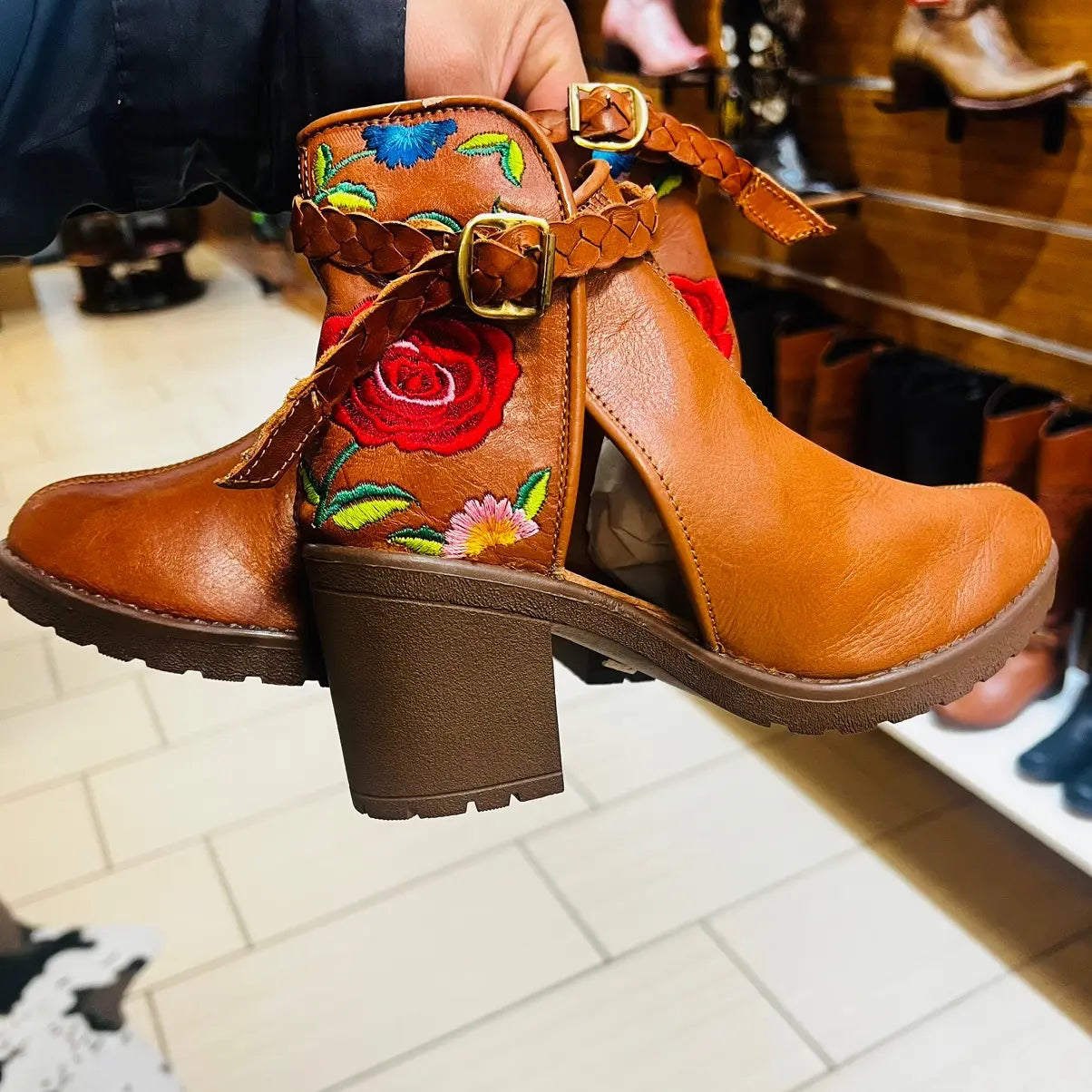 Mexican Boots Embroidery Boots Boho Boots